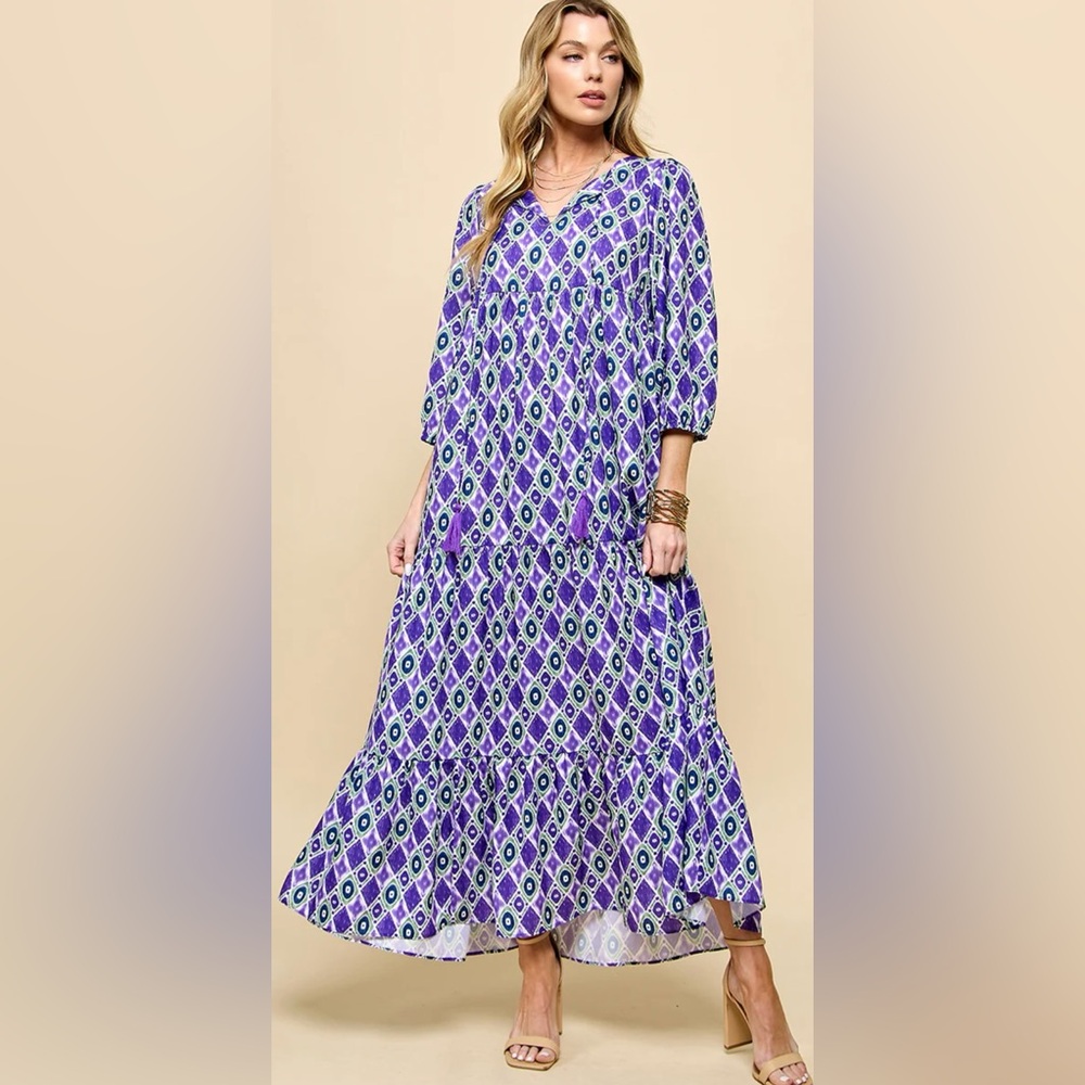 💚💜 Collection by Cezele dress